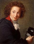 Portrait of Count Grigory Chernyshev with a Mask in His Hand Elisabeth LouiseVigee Lebrun